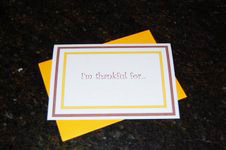 I’m grateful for