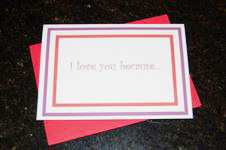 I love you because